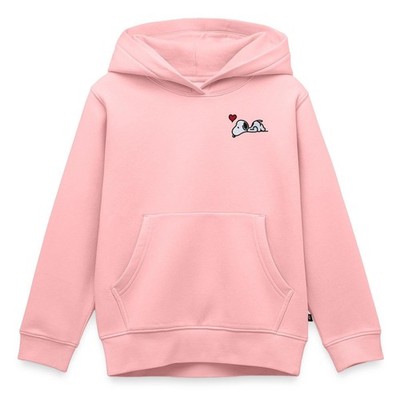 Peanuts Snoopy Liebe Herz Love Stick Kinder Premium Organic Hoodie