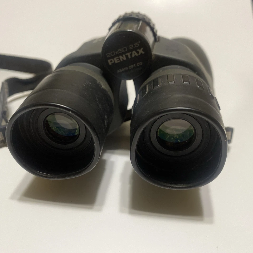 Asahi Pentax 20 x 50 2.5" PCF Binoculars 8.25" Long - Image 4 of 4