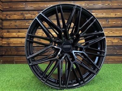 4X R20'' 6X139.7 Vossen HF65 Style Gloss Black Tinted Wheels: Fits For VW Amarok