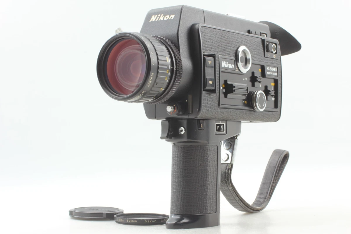 Nikon R8 SUPER　#2435 FILM TESTED Nikon R8 Super: Super-8 movie camera. | Classic Cameras AU