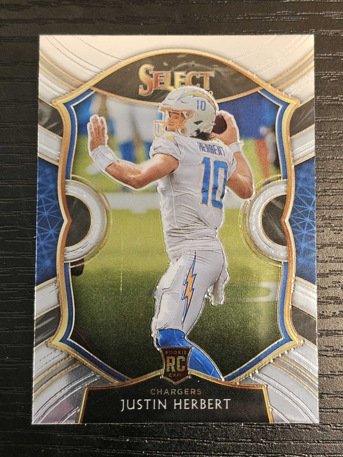2020 Panini Select Concourse #44 Justin Herbert RC Chargers Rookie 🔥 🔥