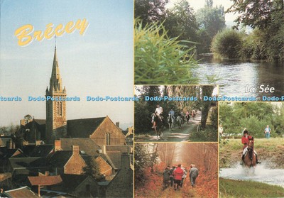 D266386 Brecey Un Canton Traverse par la See Petit Fleuve Cotier Riche en Truite