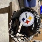 Pittsburgh Steelers Jack Sawyer Autograph Football Replica Beckett Authenticated
