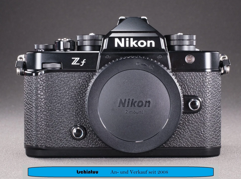 Nikon Z f 24,5MP 3.100 Auslösungen Neuwertig Originalverpackt ZF Schwarz  - Bild 2 von 4