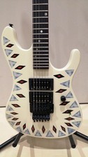 Electric Guitar NightSwan Vintage White with A KRAMER