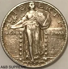 1926 Standing Liberty Quarter XF-AU Extremely Fine-About Uncirculated 90% Silver