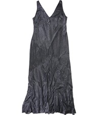Ralph Lauren Womens Metallic Gown Dress