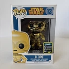 Funko Pop! Star Wars #13 C-3PO Metallic Figure 2015 Summer Convention