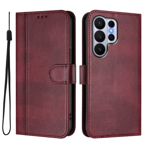 Für Samsung S26 Ultra/S26 Edge Flip Karten Halter Ständer Kunstleder Wallet Cover - Bild 18 von 18