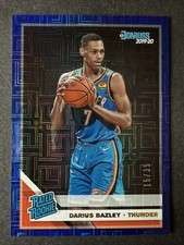 Darius Bazley Rated Rookie RC 2019-20 Panini Donruss Blue Infinite /35 #249