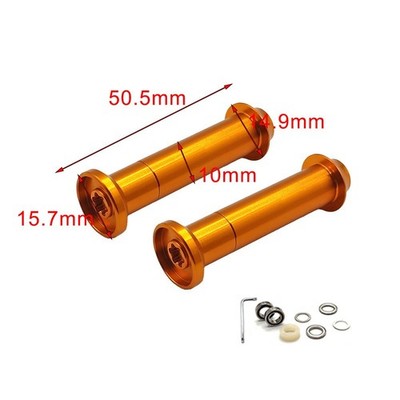 Reel Retrofit Baitcasting Schaft Nachrüstsatz für Daiwa für DRT Sechskantschl