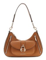 Guess Jessa Shoulder Bag Schultertasche Tasche Caramel Braun Neu