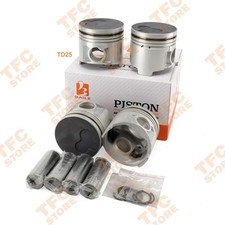 PISTON & PIN SET FOR NISSAN TD25 FOR NAVARA ATLAS CEDRIC Y31 2.5 LTR DIESEL