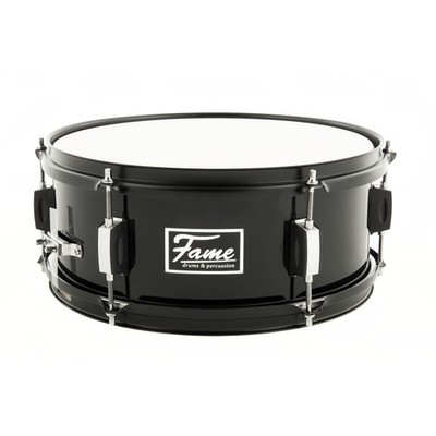 First Step Snare Drum 13''x5.5'' Piano Black Mischholz Alu Stahl Anfänger