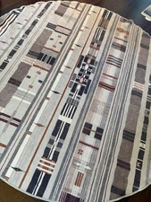 Ruggable Round 8’ Effia Summac Area Rug