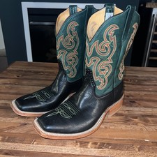 Rios of Mercedes Cowboy Boots Mens 10E2 Green...
