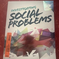 Investigating Social Problems by A Javier Tre...