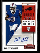 2018 Panini Contenders Ray-Ray McCloud auto card