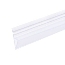 Frameless Glass Shower Door Sweep 137.8" for 1/4" 6mm H-Type Seal Strip