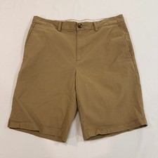Old Navy Ultimate Slim Built-In Flex Shorts Mens 32 Khaki Chino  Classic Prep