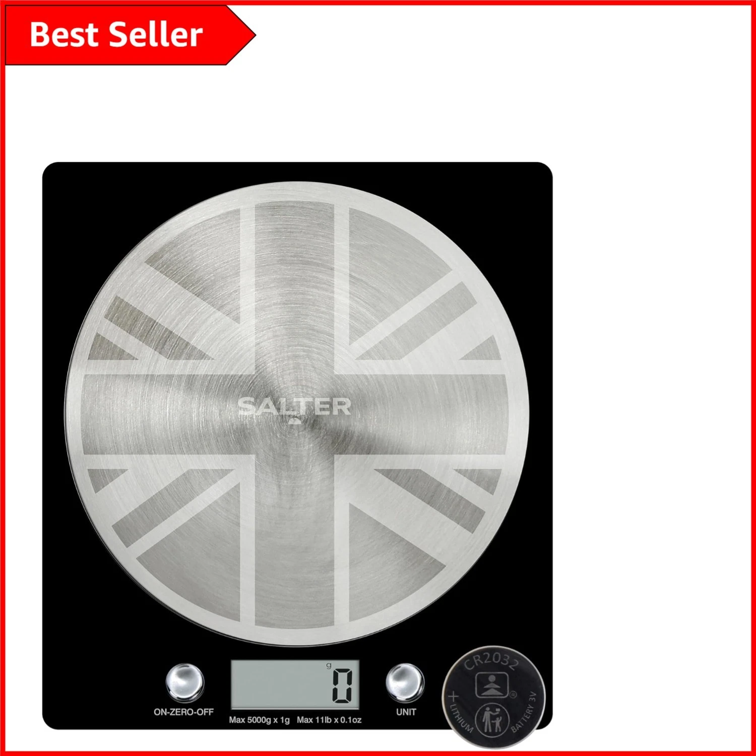 High-Precision Digital Kitchen Scale - 5kg Capacity with Tare & Auto Shut Off