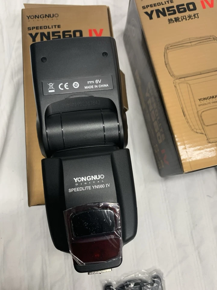 Yongnuo YN560 IV Flash Speedlight for Canon Nikon Pentax Olympus USA Model Sony - Image 4 of 4