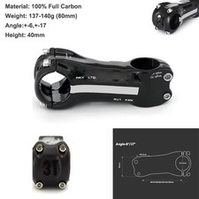 Stelo bici da strada in carbonio 3T UD angolo 6 17 gradi 80 mm-120 mm steli mountain bike