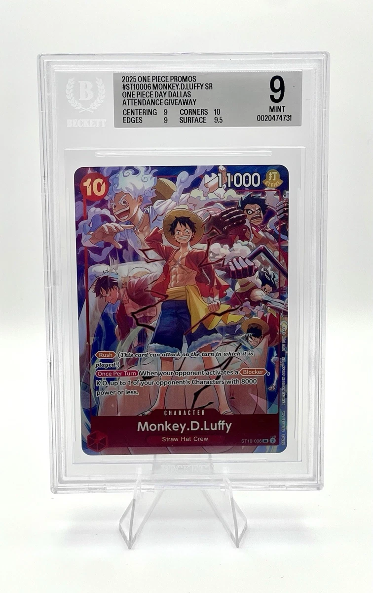Monkey.D.Luffy ST10-006 One Piece Promotion Cards for sale | eBay