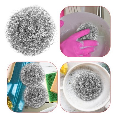 Cookware Cleaner Stainless Steel Sponge Dish Scrubber Cleaning Accessories