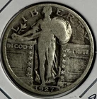 1927-S Standing Liberty Quarter - Silver Coin - FREE SHIPPING - (9-16/OLX)