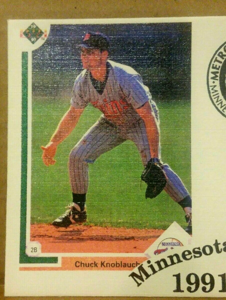 1991 World Series Minnesota Twins - Atlanta Braves LE Covers # 23/50 - New - Image 3 of 4