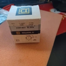 SQUARE D Telemecanique 9001-DA20 Square D Contact Block NEW IN BOX