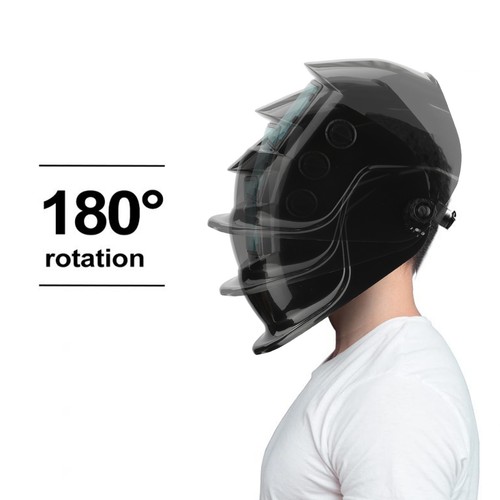 Automatische Verdunkelung Schweißmaske Helm solarbetriebene Schweißer ARC WIG MIG Schleifen UK - Bild 7 von 8