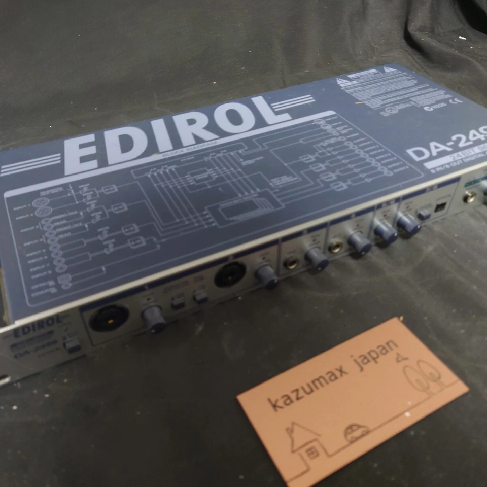 Edirol DA-2496 8 In/ 8 Out 24bit 96kHz Digital Audio Interface Tested item - Image 3 of 4