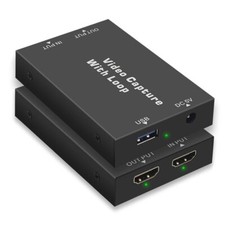 USB 2.0 HDMI Video Capture Card 1080p TV Loop For PS4 PC Game Live Streaming box
