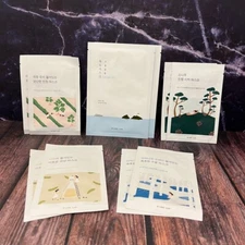 [US seller] ROUND LAB Dokdo Birch Juice Mugwort Soybean Pine Cica Mask Set 10ea