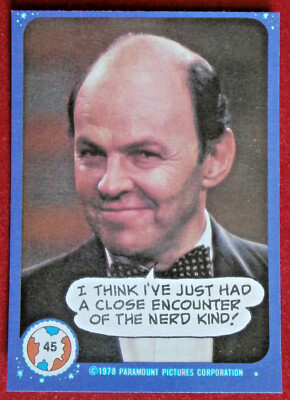 MORK & MINDY - Card #45 - A CLOSE BEGEGNUNG - Topps - ROBIN WILLIAMS 1978