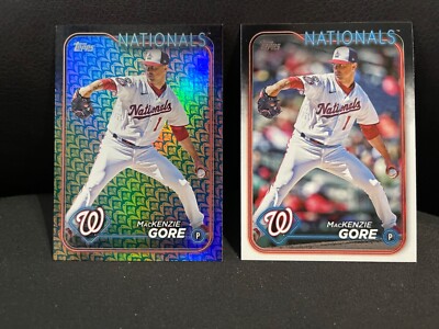 2024 Topps Holiday MacKenzie Gore  / Base #113 Nationals