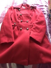 Atmosphere Red Coat Size 10