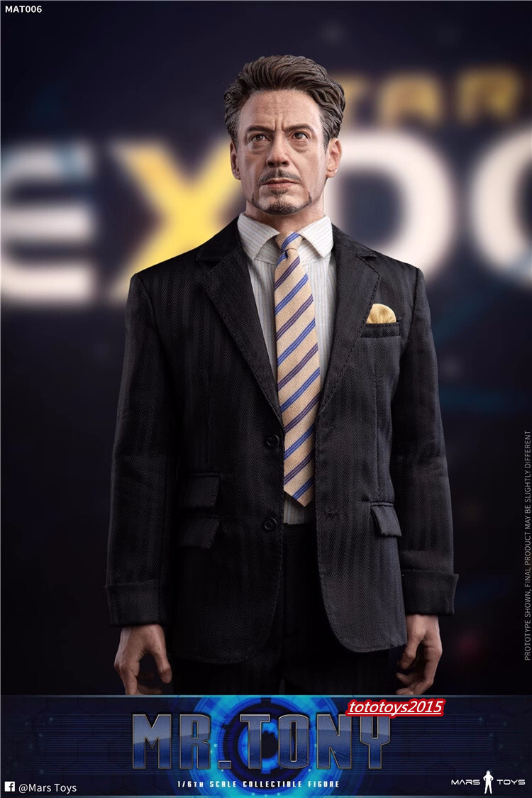 Mars Toys 1/6 MAT006 Man Tony Stark Suit Set Action Figure Body