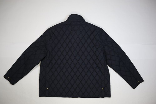 Polo Ralph Lauren Beaton Water Resistant Quilted Jacket Navy w Corduroy Mens 4XB - Picture 5 of 10