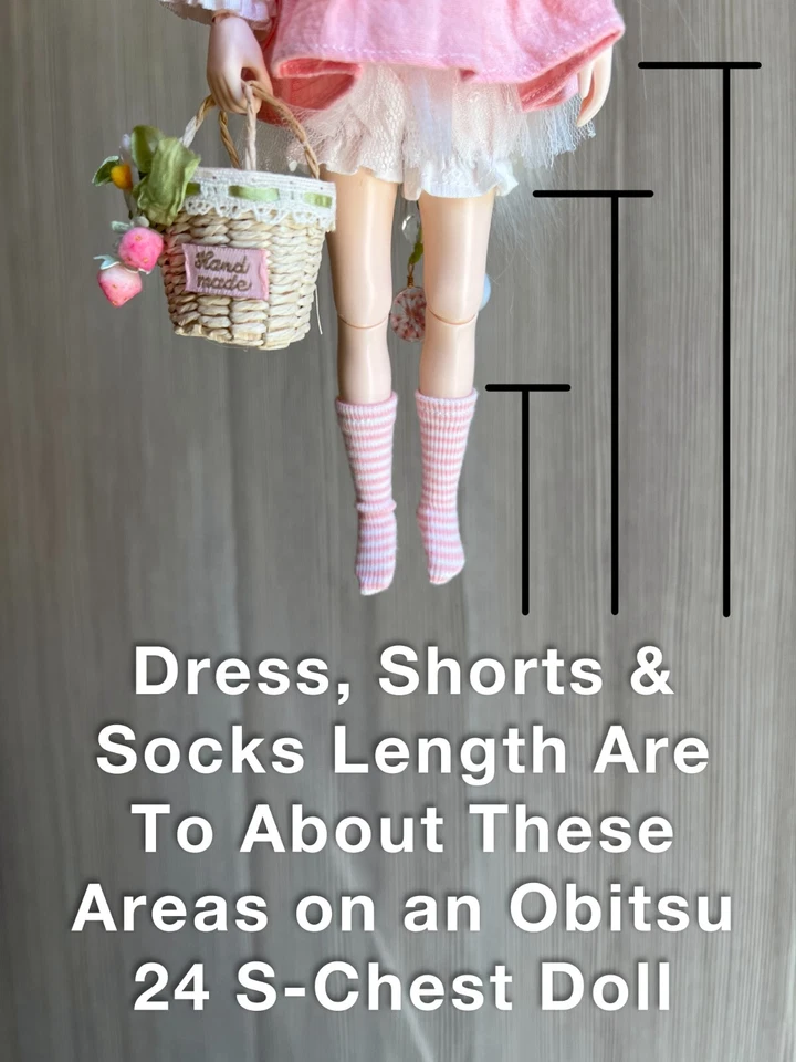 Blythe Doll Clothes -- Cute Bunny Themed Kids Wear Style Dress Set (RARE) - Image 4 of 4