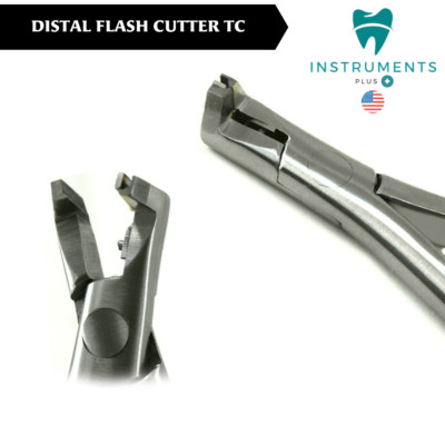 Orthodontic Instruments TC Distal Flash Cutter Plier Hold & Cut Soft Hard Wire