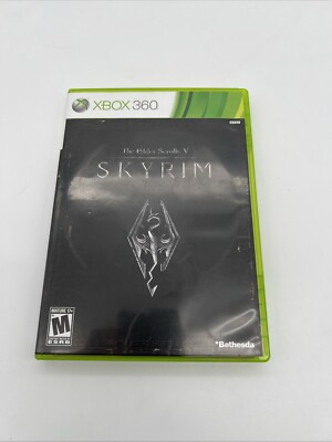 The Elder Scrolls V: Skyrim - Legendary Edition (Xbox 360, 2013) CIB W/ Map