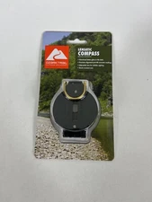 Ozark Trail Lensatic Compass, Black, Model 5013 Brand New Glow In Dark