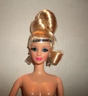 MATTEL NUDE BARBIE VINTAGE BLONDE HAIR  EYELASHES DOLL FOR OOAK 1995 READ A30