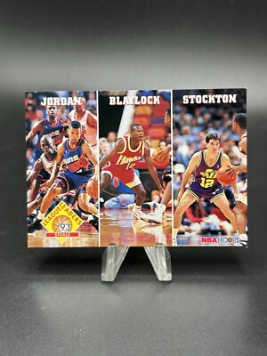 1993-94 Hoops #289 Michael Jordan/Mookie Blaylock/John Stockton | eBay