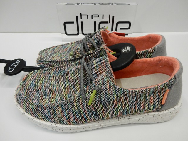 Hey Dude Womens Wendy Sox Peacock Pink 