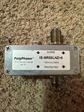 Lot of 2 Polyphaser 1.2GHz to 2.0Ghz Antenna Lightning Protector IS-MR50LNZ 6