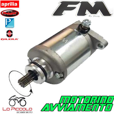 MOTORINO AVVIAMENTO STARTER MOTORS FM MALAGUTI TORPEDO 125 2001